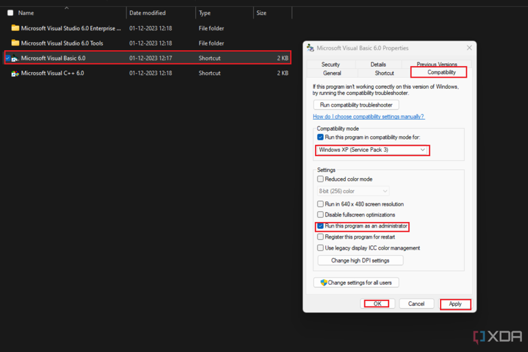 How to install Visual Basic 6.0 in Windows 11