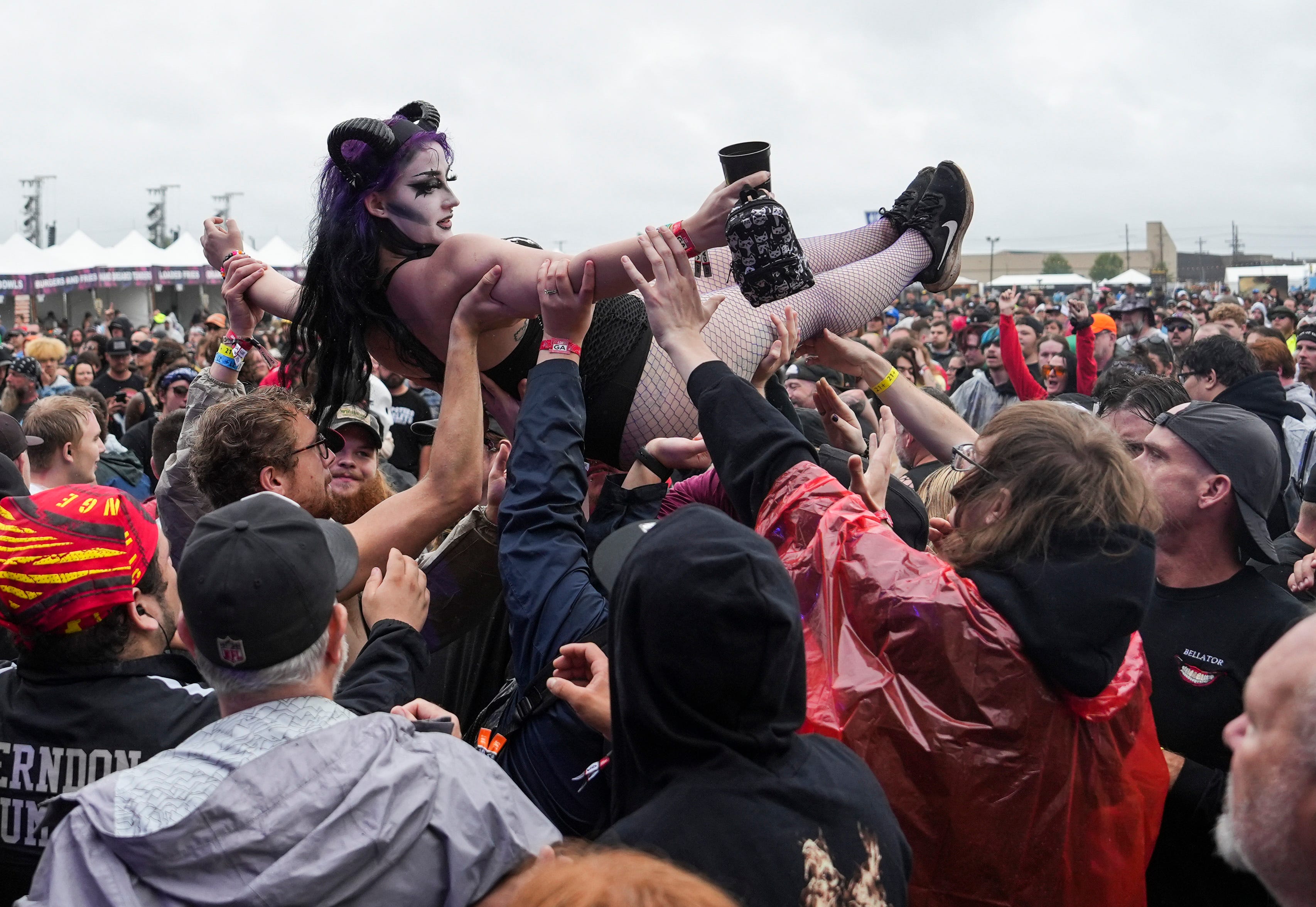 Weather forecast for Louder Than Life festival.
