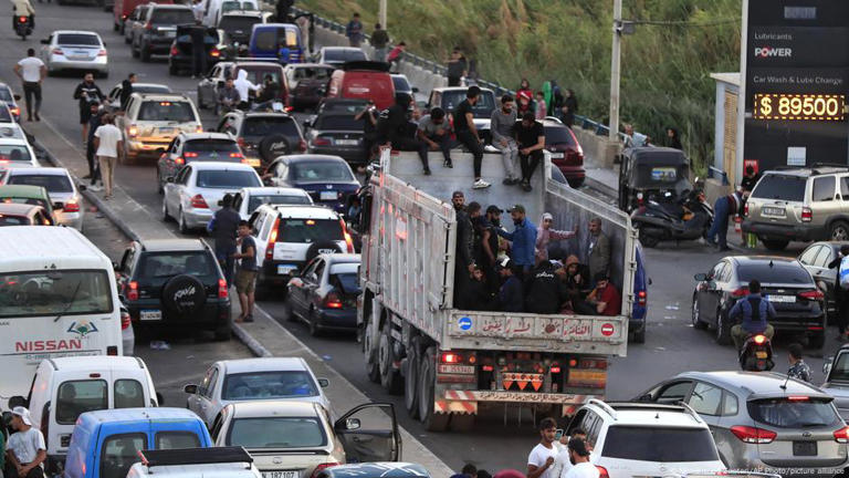 Ataques israelitas durante esta semana no Líbano provocaram onda de deslocados em várias regiões do sul do país