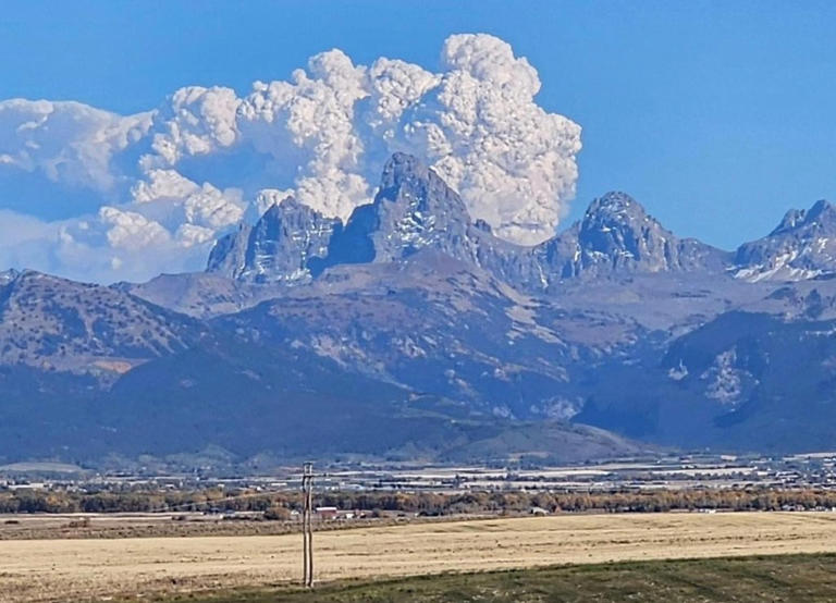 Evacuations ordered as two Wyoming wildfires explode