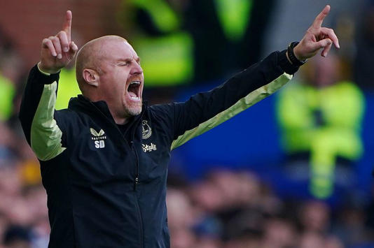 Everton manager Sean Dyche