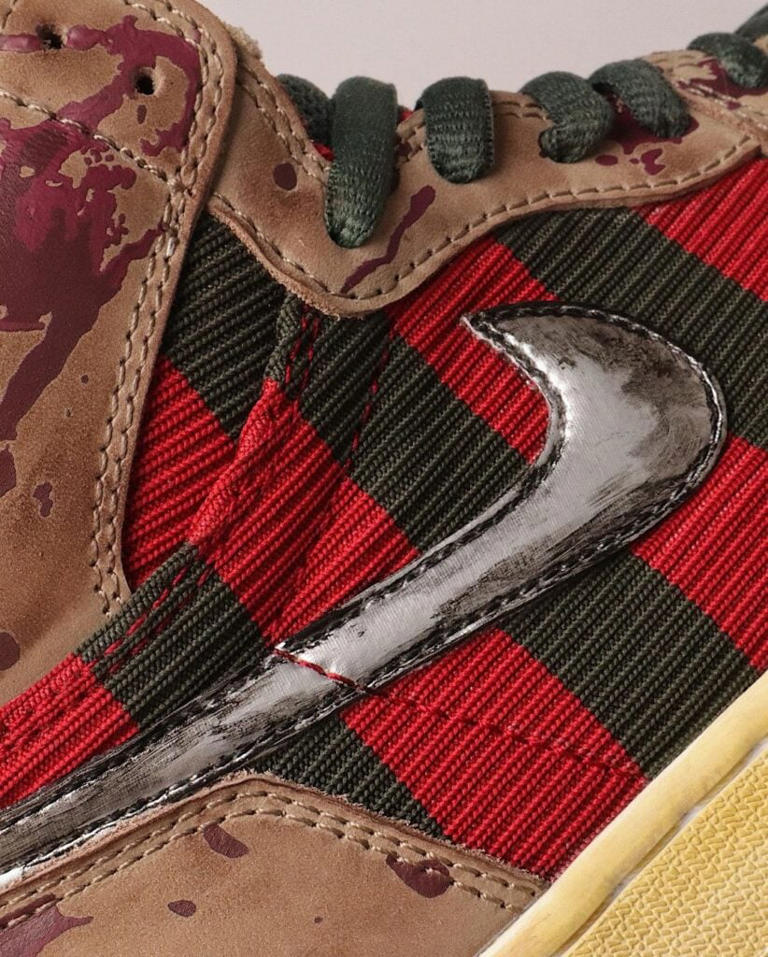 Jordan 1 Freddy Krueger Honours The Nightmare On Elm Street Movies