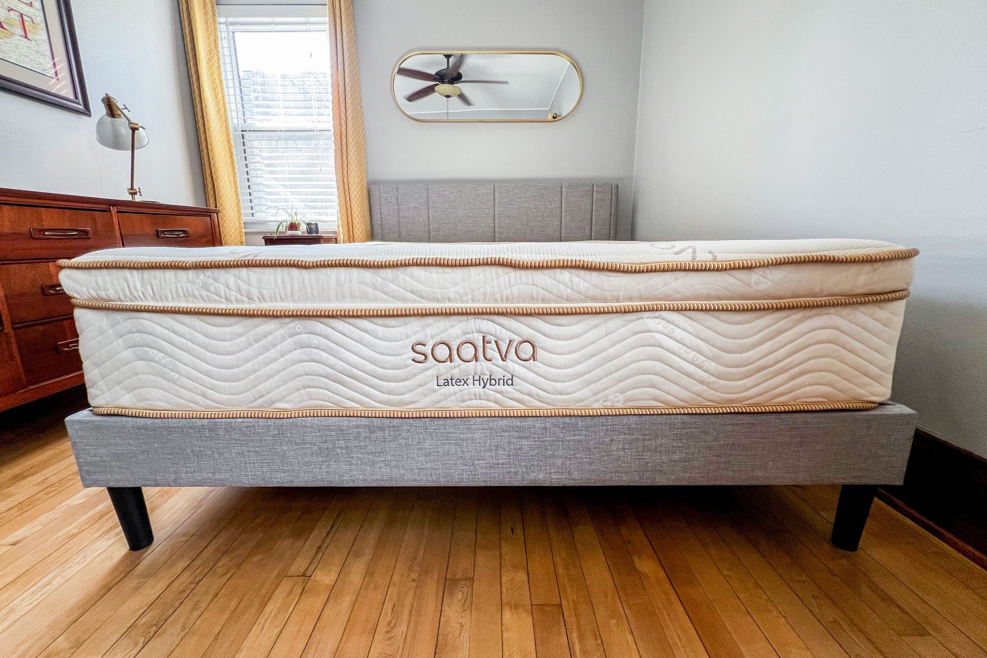 Take it from this hot sleeper—the Saatva latex hybrid mattress actually ...