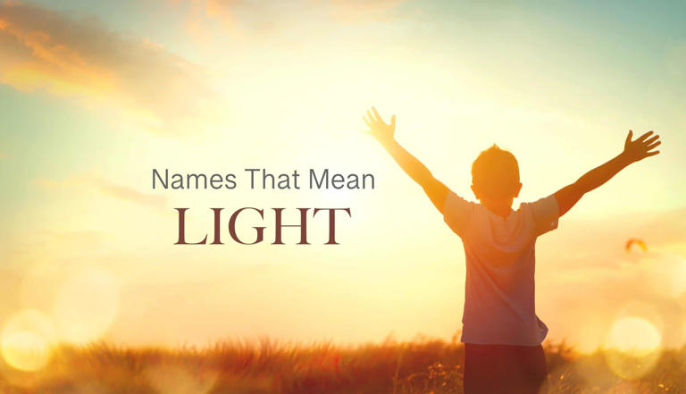 Baby Names That Mean Light