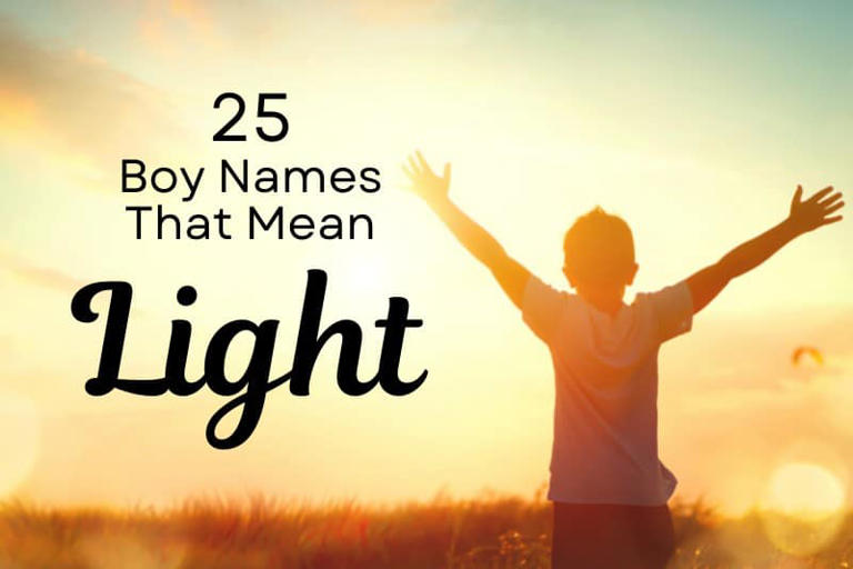 Baby Names That Mean Light