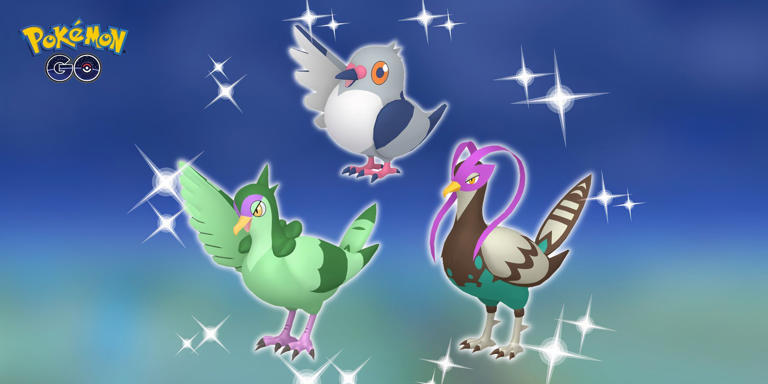 Pokemon GO: How To Get Shiny Pidove, Shiny Tranquill, & Shiny Unfezant