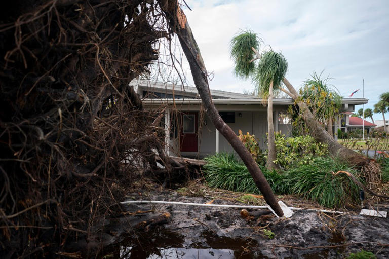 Photos: First Look At Siesta Key After Hurricane Milton