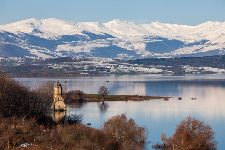 Embalse del Ebro, en Cantabria.