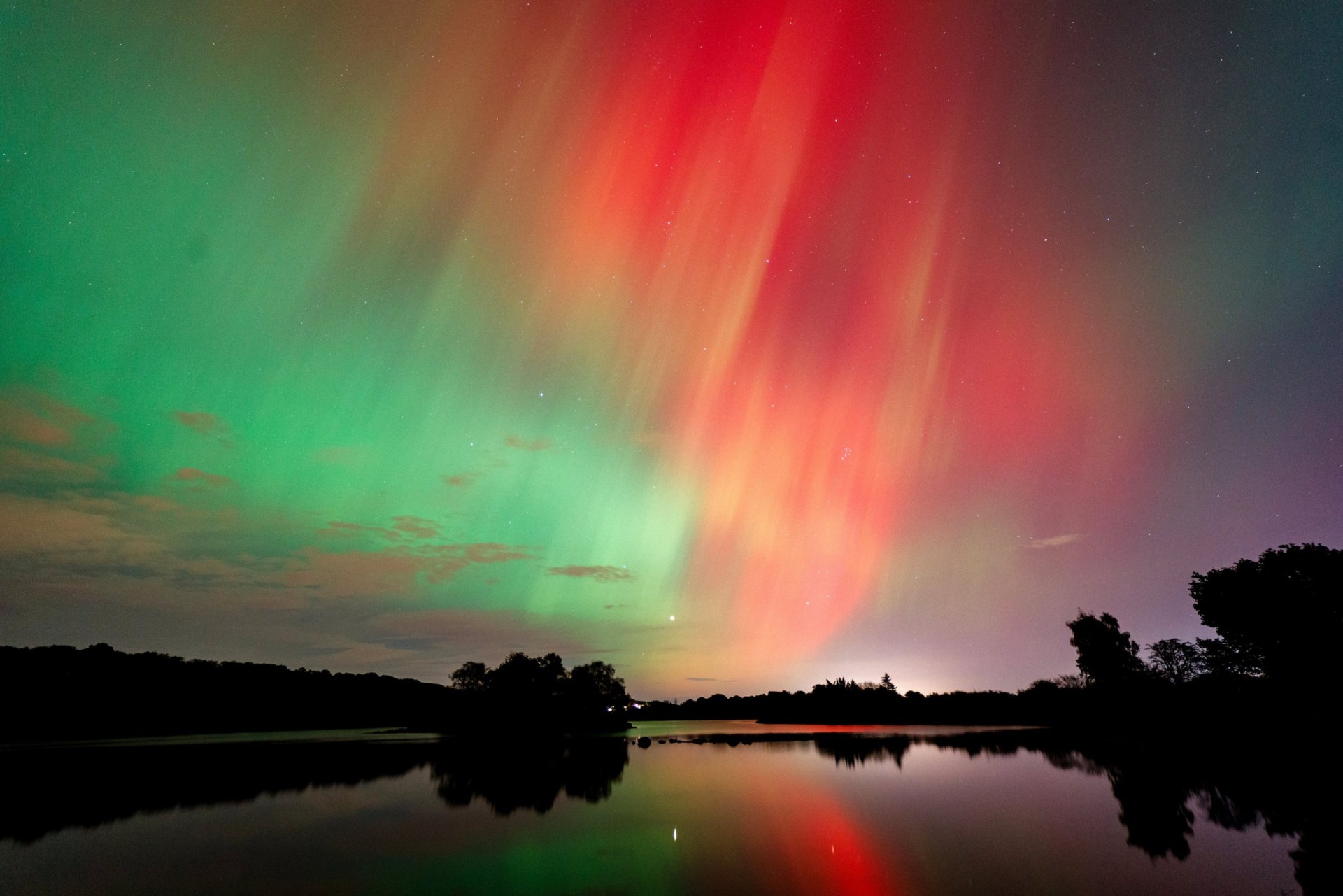 Northern Lights Dazzle Brits Amid Solar Storm Surge