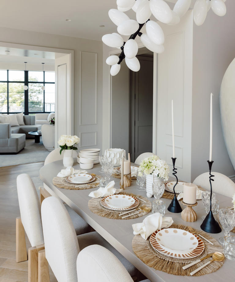 5 things designers say you should never put on a dining room table