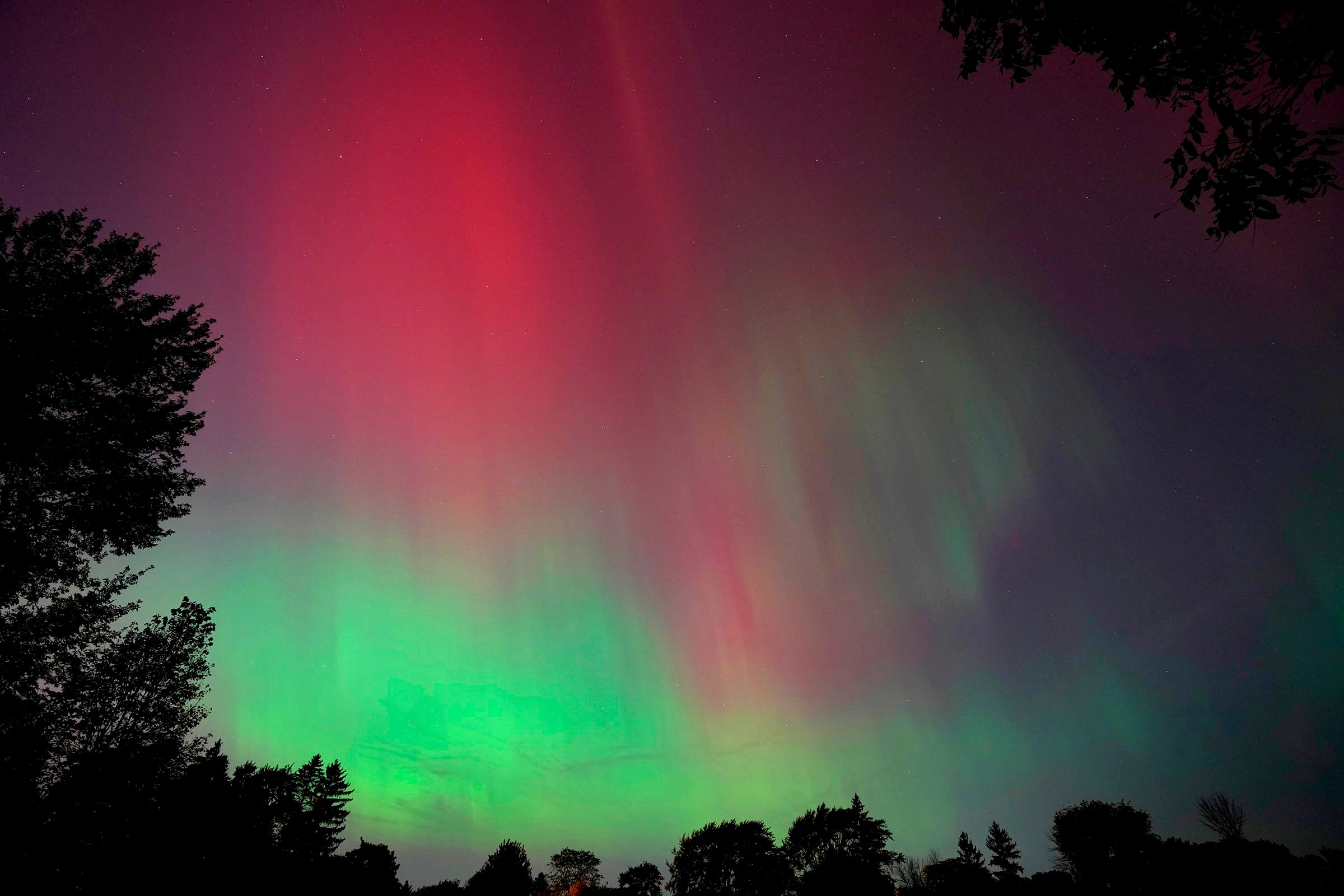 Northern lights could be visible in parts of wisconsin friday and