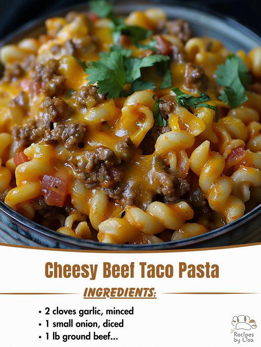 Quick and Easy Cheesy Beef Taco Pasta Recipe: A Flavor-Packed Family