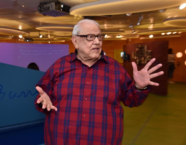 Ary Toledo, nome histórico do humor brasileiro, fotografado em 2019 Foto: Christina Rufatto/Estadão