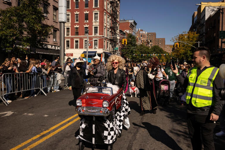 Pups on parade Dogs dressed to the nines for annual Halloween event