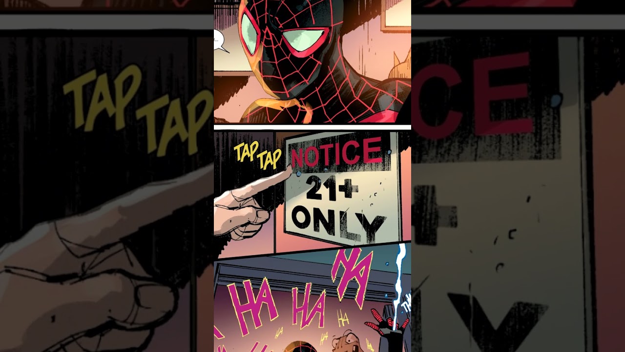 Spider-Man Got Kicked Out Of The Bar #marvel #comicbooks