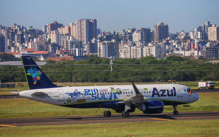 Aeroporto estava fechado desde 3 de maio Foto: Jürgen Mayrhofer/Secom