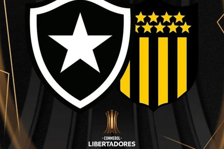 Botafogo x Peñarol pela semifinal da Copa Libertadores – Foto: Divulgação