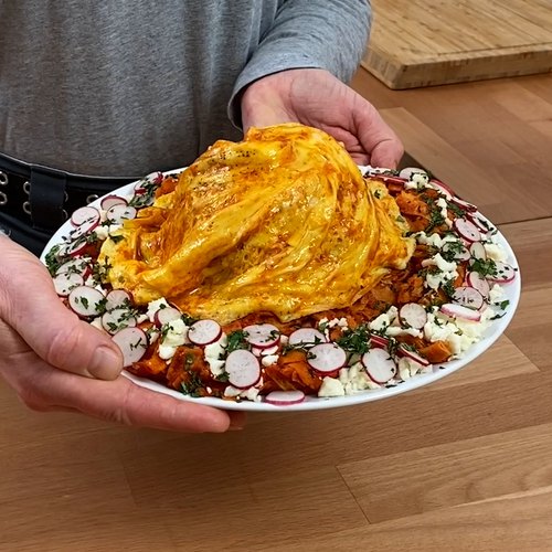 Tex Mex Mountain mit Rührei!