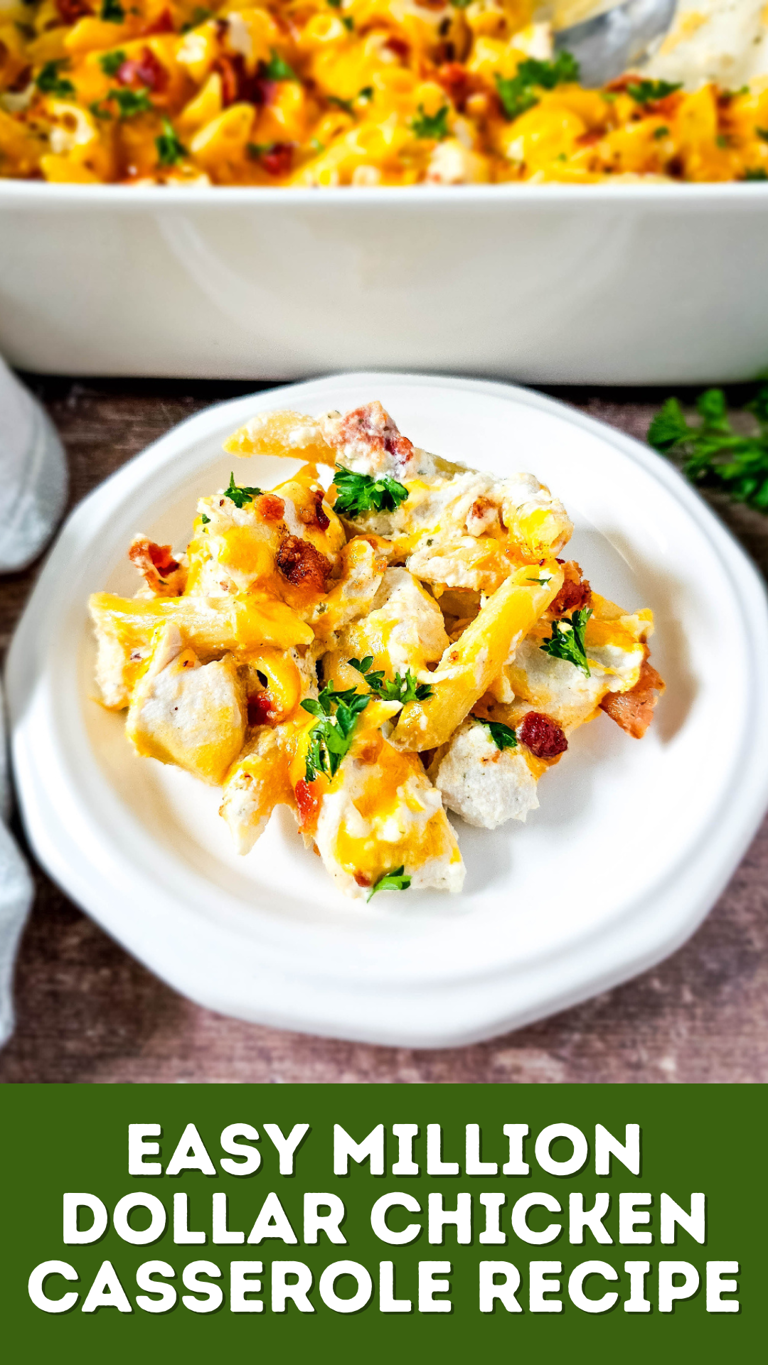 Easy million dollar chicken casserole