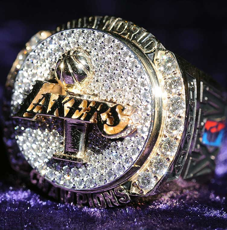 Check out NBA championship rings through the years
