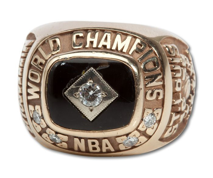 Check out NBA championship rings through the years