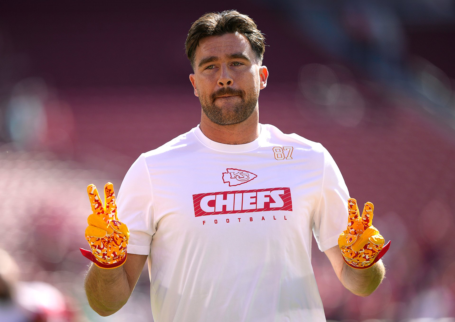 Travis Kelce Swears His Mustache Helps the Chiefs Win: ‘Magic to the