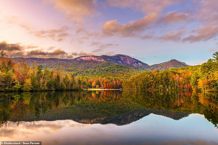 South Carolina (above), top of the regions ranking, offers places that are 'seemingly unchanged by the passage of time'