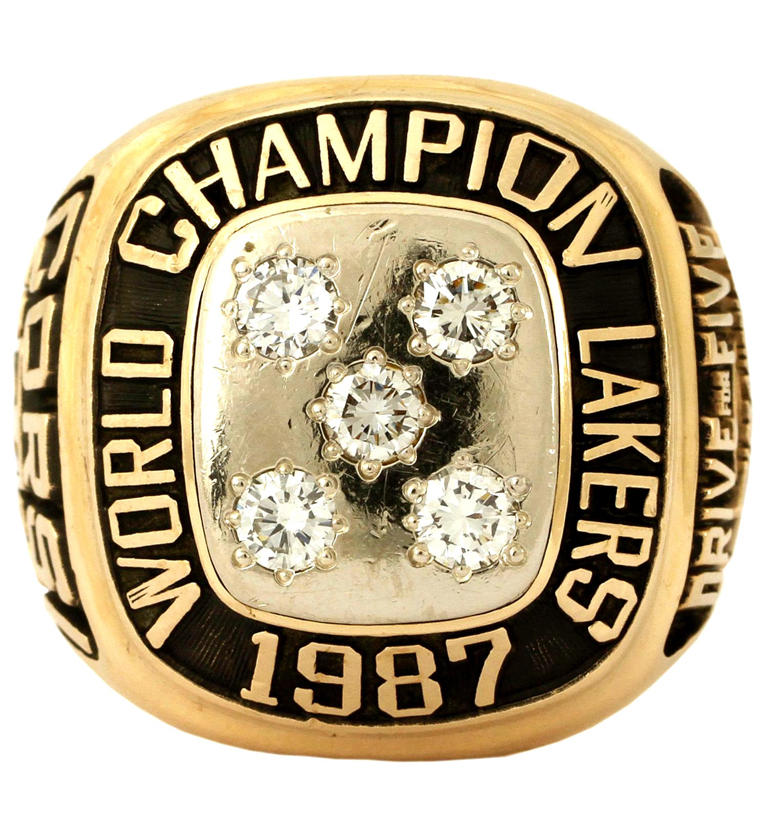 Check out NBA championship rings through the years