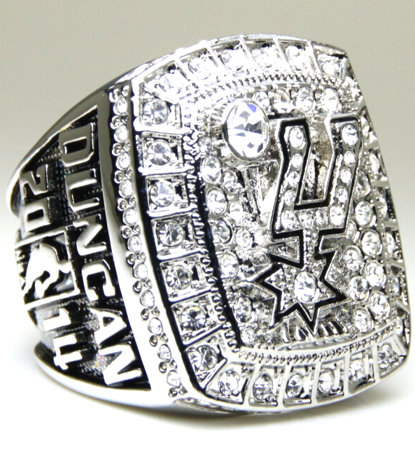 Check out NBA championship rings through the years