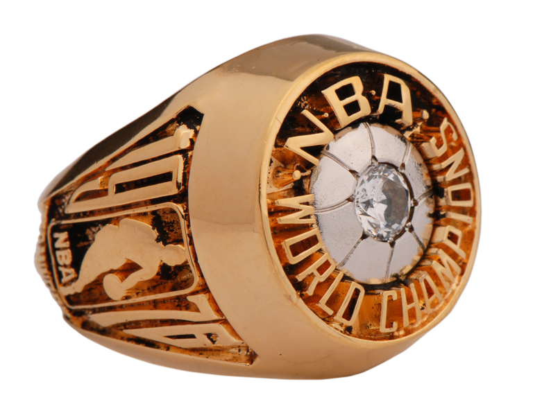 Check out NBA championship rings through the years