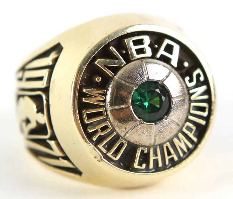 Check out NBA championship rings through the years