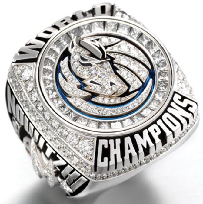 Check out NBA championship rings through the years