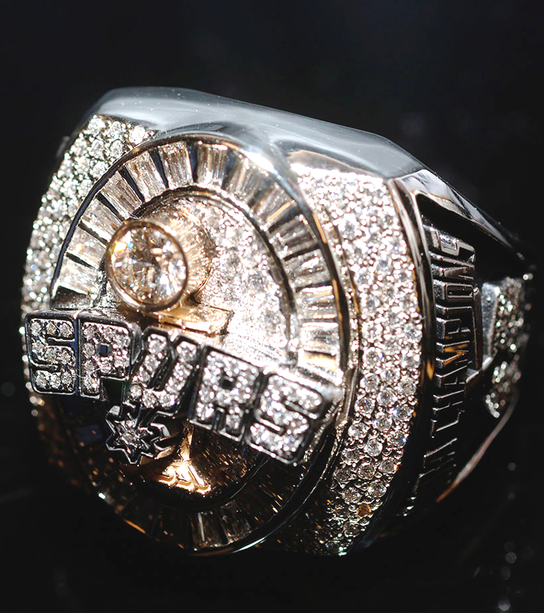 Check out NBA championship rings through the years