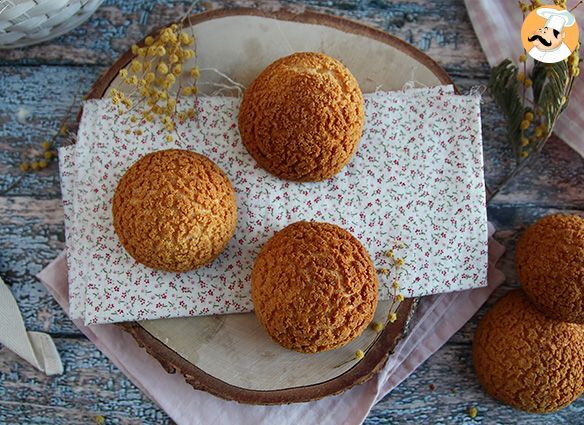 Windbeutel mit vanillecreme