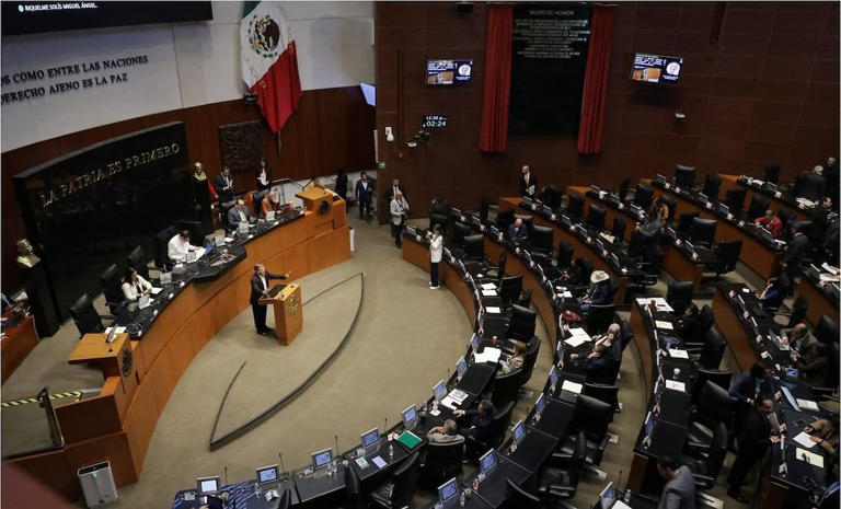 Sesión ordinaria en el Senado de la República. | Crédito: Fernanda Rojas/EL UNIVERSA