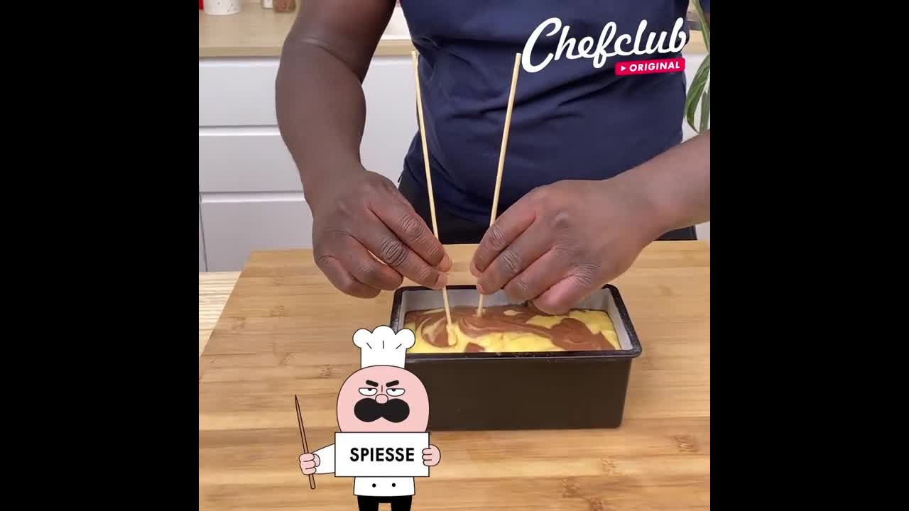 Knackiger Marmorkuchen!