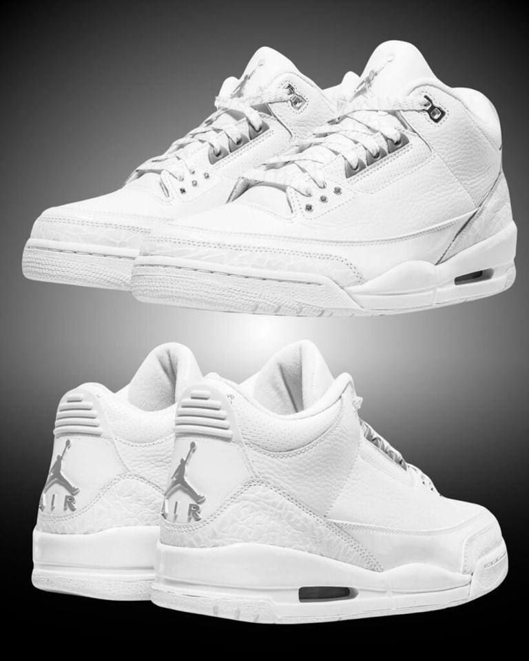 Jordan 3s pure money best sale