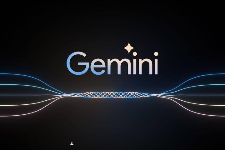 Ilustrasi kecerdasan buatan Google Gemini