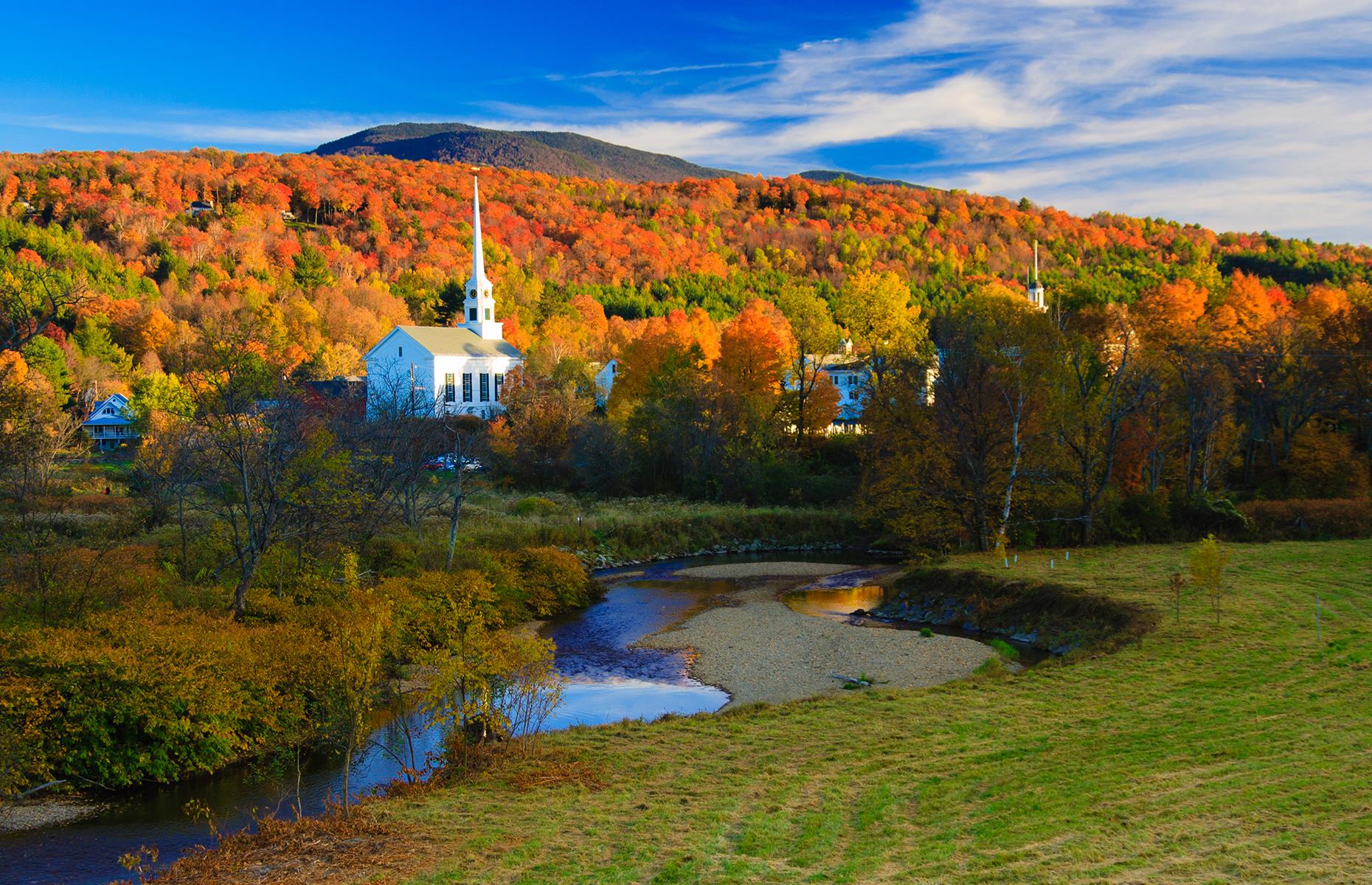 37. Stowe, Vermont, USA