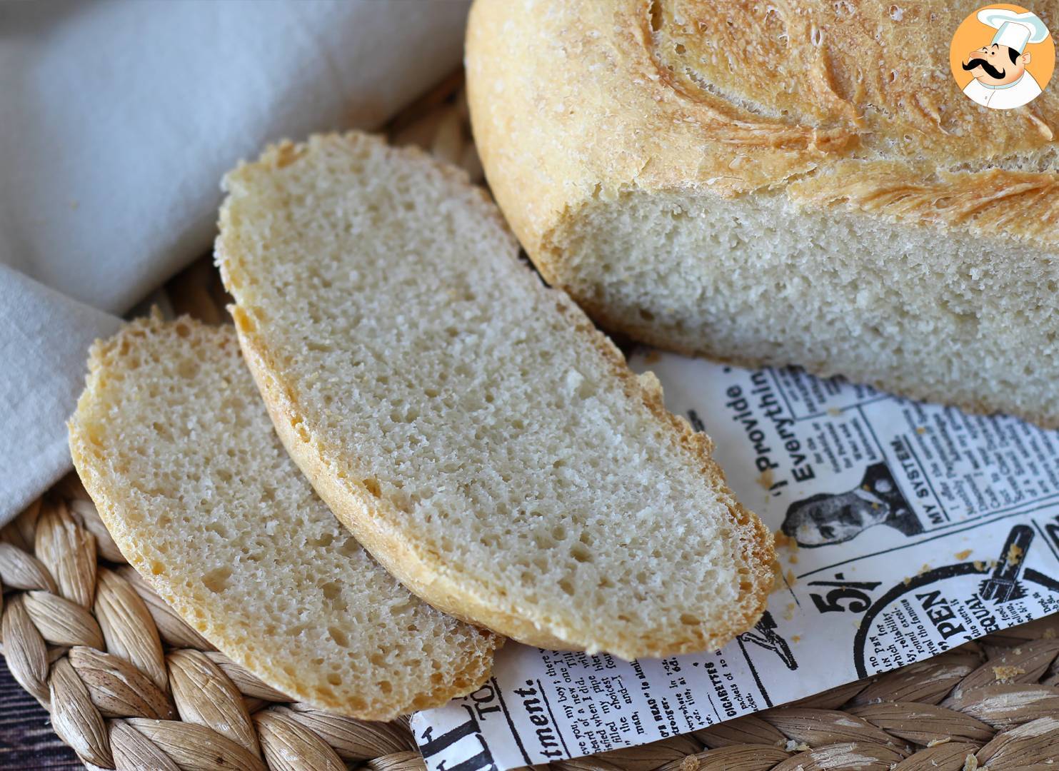 Superleichtes stockbrot