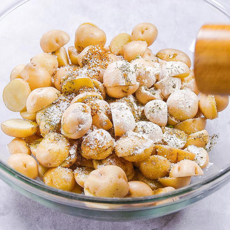 The Secret To Quick & Super Crispy Roasted Potatoes? It's All In Your
