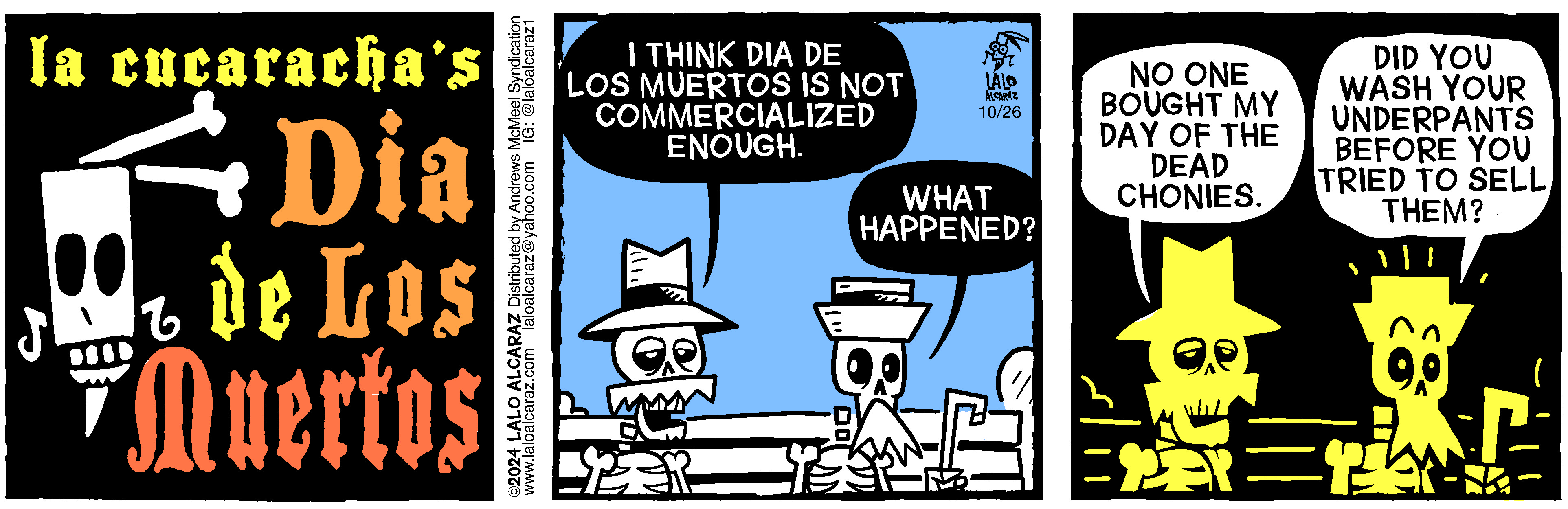 La Cucaracha by Lalo Alcaraz