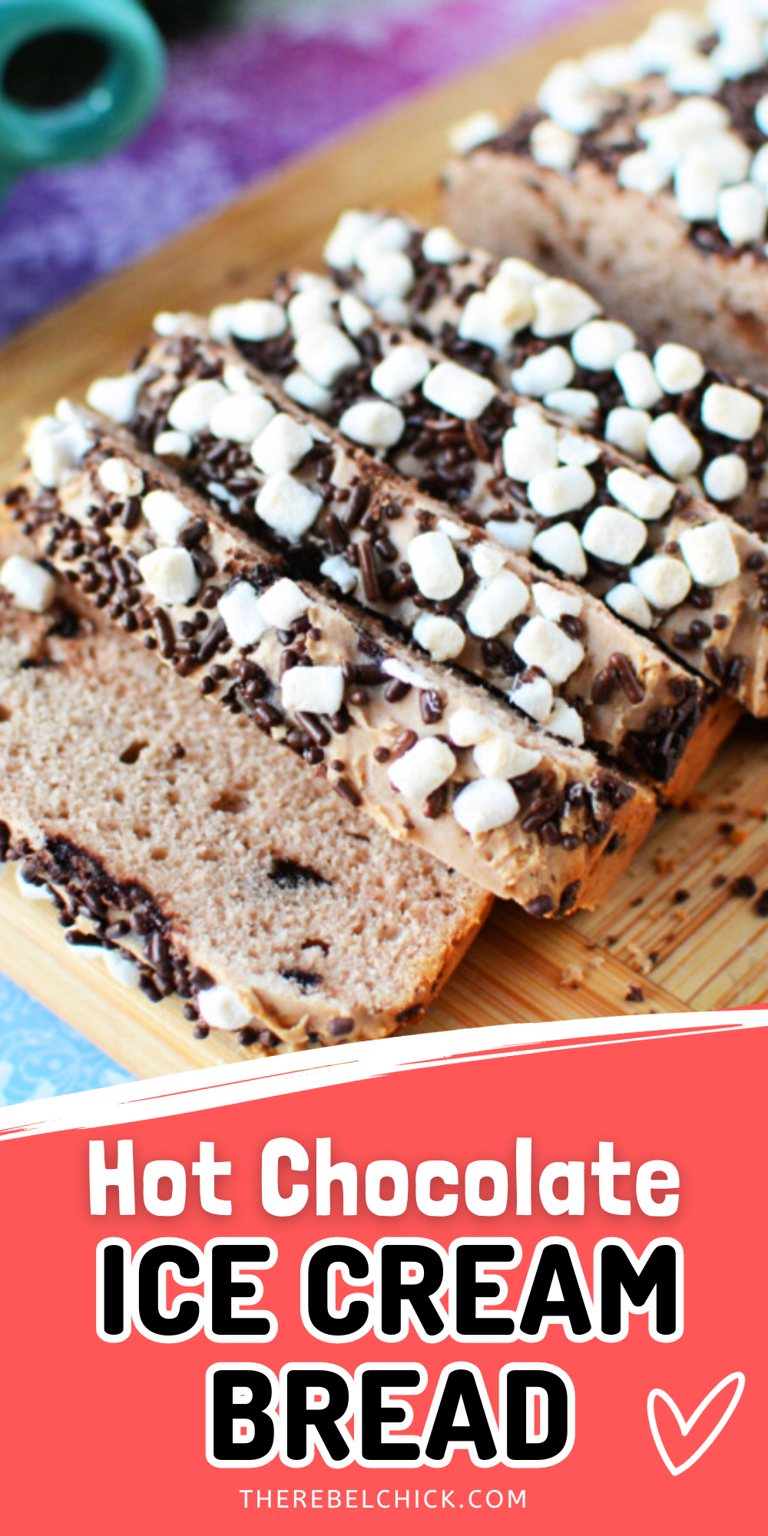 Hot Chocolate Ice Cream Bread Recipe Makes the Best Christmas Dessert
