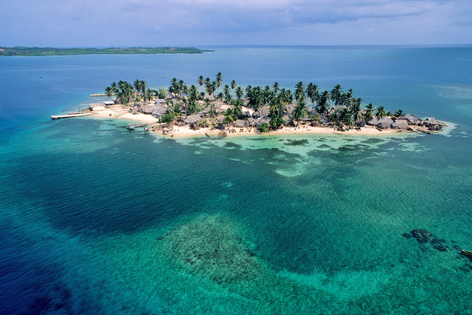 Who are the first climate change refugees in the Americas?
