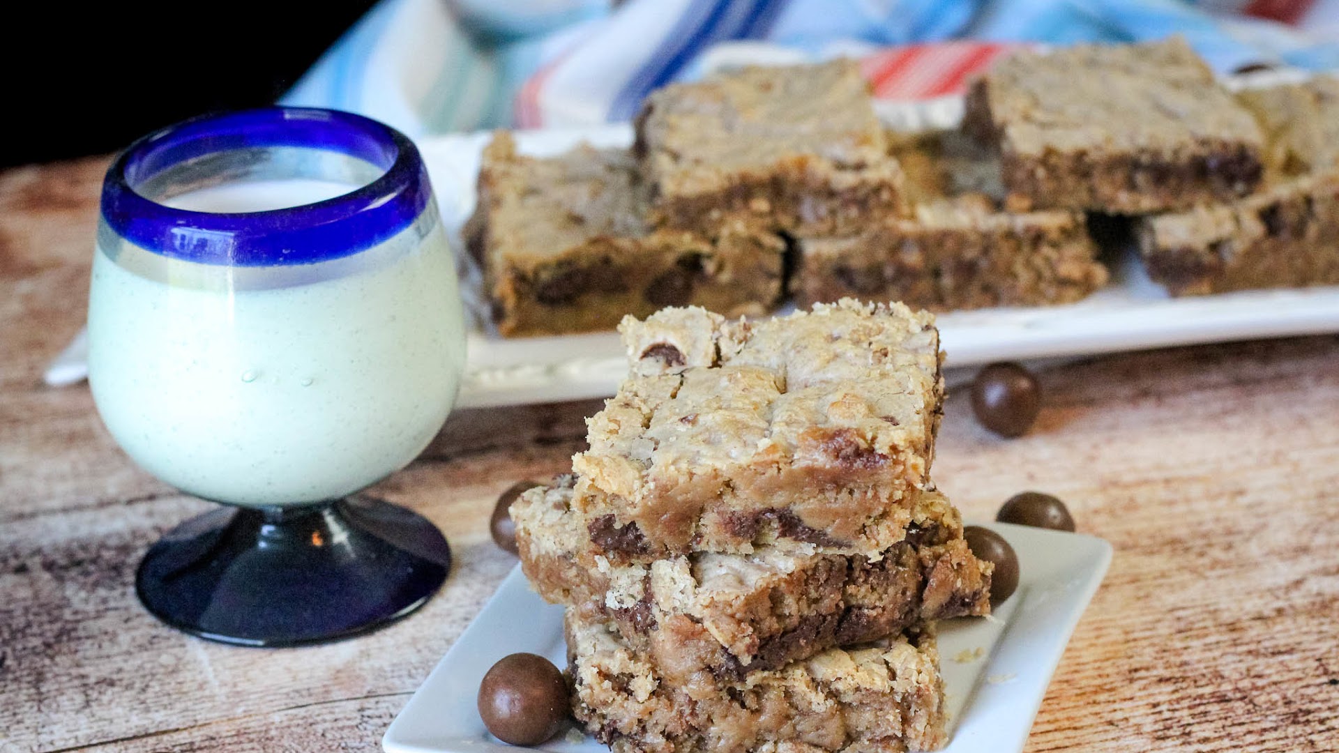 This dessert is a nice change from traditional blondies - Peabody's ...