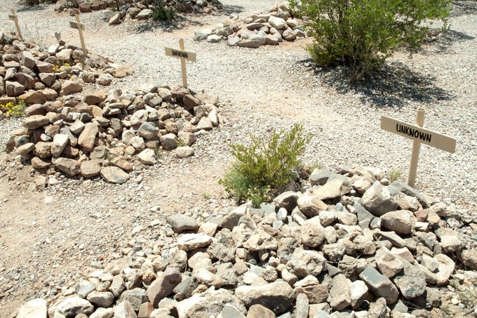Boothill Graveyard in Tombstone, Arizona