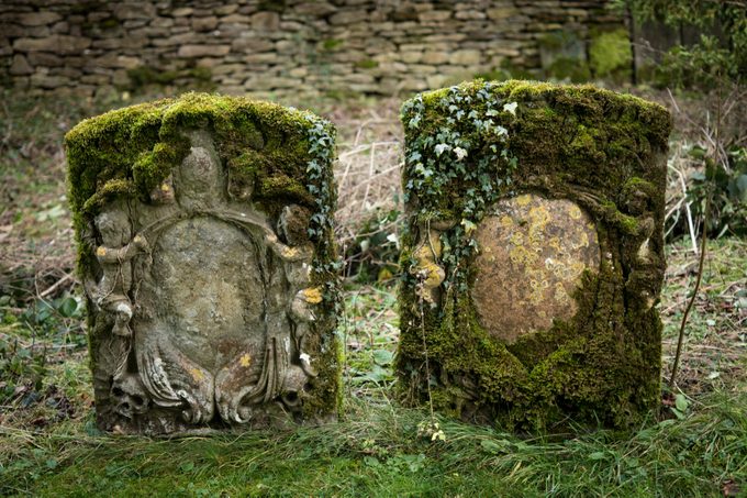 very old grave stones