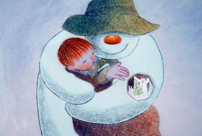 The Snowman was first published as a picture book in 1978 (Picture: The Royal Mint)