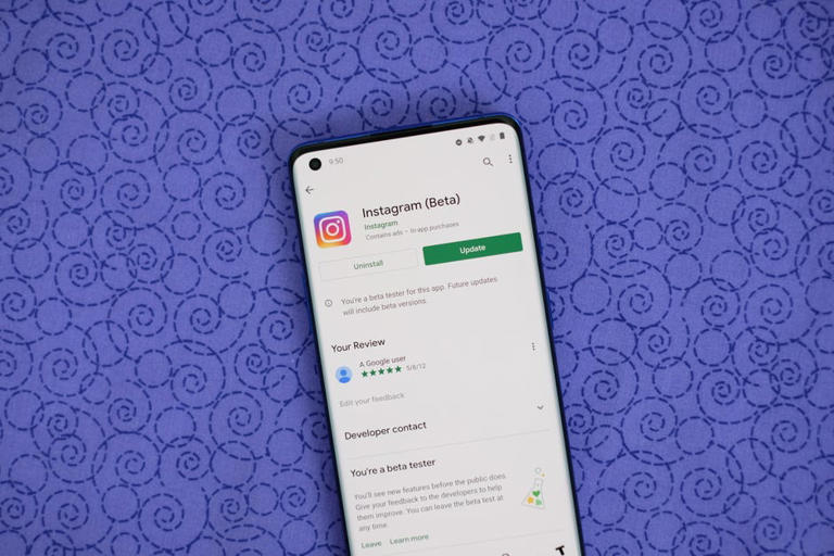 You can also uninstall apps using the Play Store. Jason Cipriani/CNET