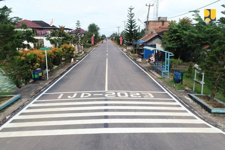 Tujuh ruas jalan daerah sepanjang 36,96 kilometer di Provinsi Jambi telah selesai dibangun melalui Inpres Jalan Daerah (IJD) tahun 2023.
